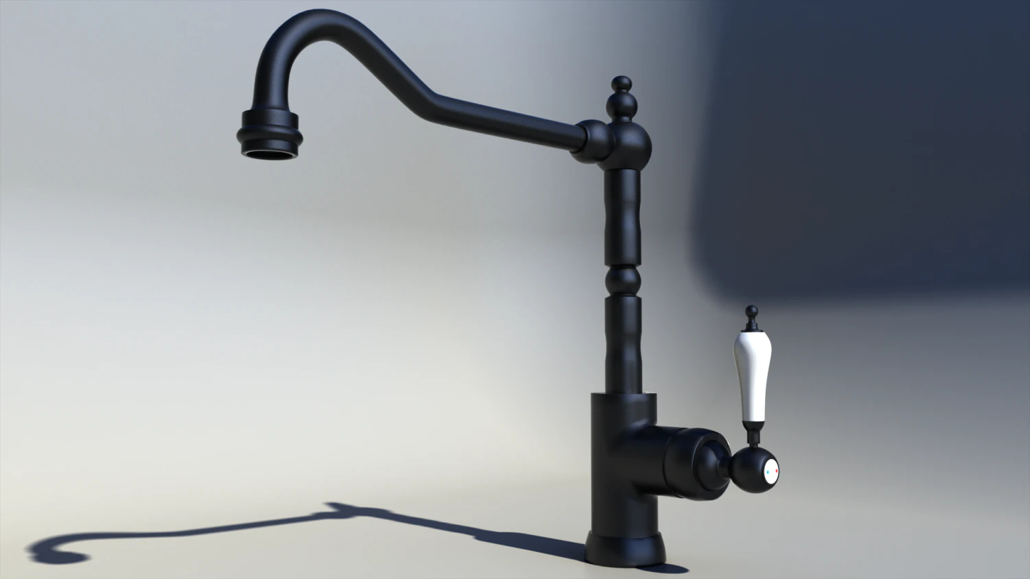 victorian faucet 3D Model .c4d .max .obj .3ds .fbx .stl .blend