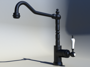 victorian faucet 3D 모델