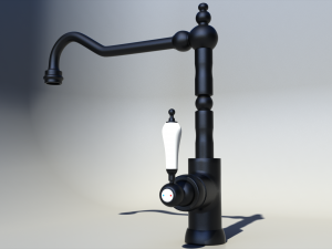 victorian faucet 3D 모델