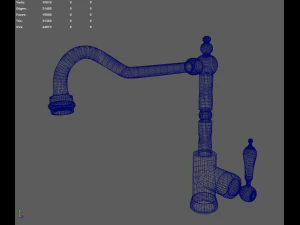 victorian faucet 3D Model