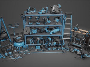 power tools pack Modèle 3D
