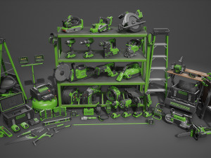 power tools pack Modèle 3D