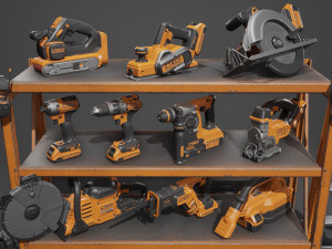 power tools pack Modèle 3D