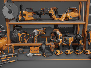 power tools pack Modèle 3D