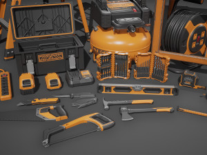 power tools pack Modèle 3D