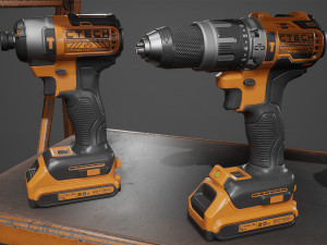power tools pack Modèle 3D