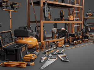 power tools pack Modèle 3D