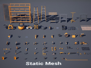 power tools pack Modèle 3D