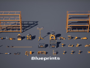 power tools pack Modèle 3D