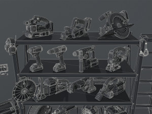 power tools pack Modèle 3D