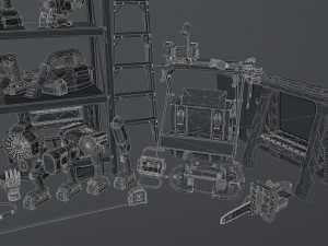 power tools pack Modèle 3D