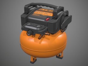 air compressor Model 3D