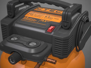 air compressor 3D Model