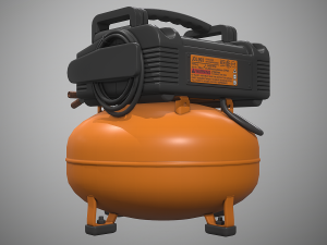 air compressor 3D मॉडल