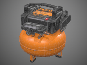 air compressor 3D मॉडल