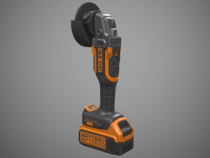 angle grinder Model 3D