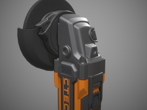 angle grinder 3D Model
