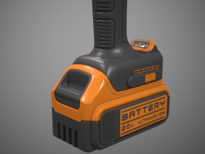 angle grinder 3D Model