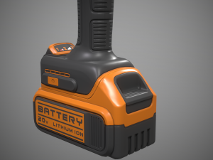 angle grinder 3D Model