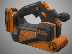 portable belt sander 3D Model