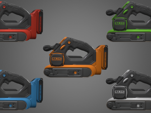 portable belt sander 3D Model