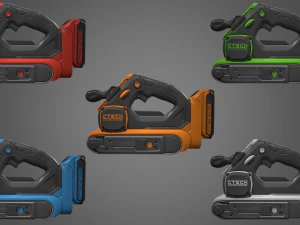 portable belt sander 3D Model