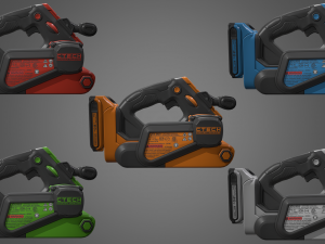 portable belt sander 3D Model