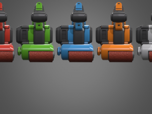 portable belt sander 3D Model