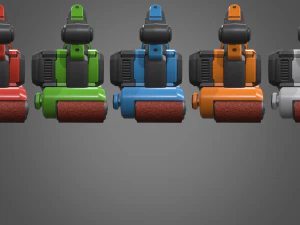 portable belt sander 3D Model