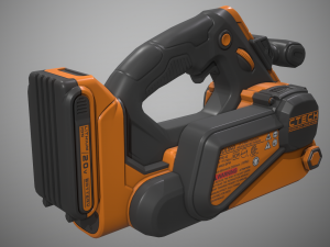 portable belt sander 3D Model
