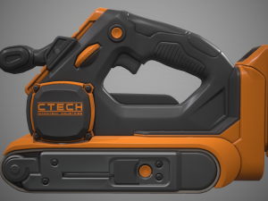 portable belt sander 3D Model
