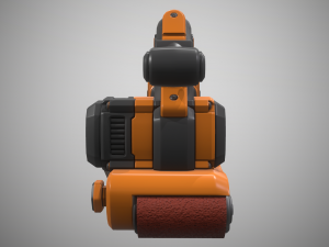 portable belt sander 3D Model