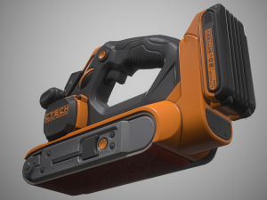 portable belt sander 3D Model