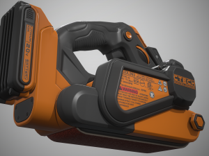 portable belt sander 3D Model