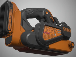 portable belt sander 3D Model