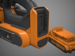 portable belt sander 3D Model