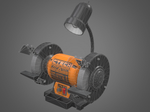 bench grinder Modèle 3D