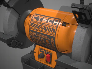 bench grinder 3D Model
