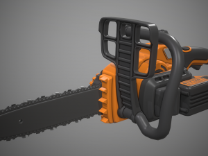 chainsaw Modello 3D