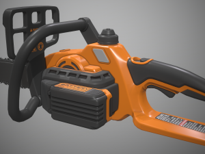 chainsaw Modello 3D