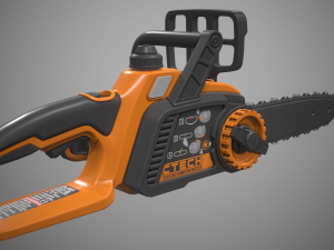chainsaw Modello 3D