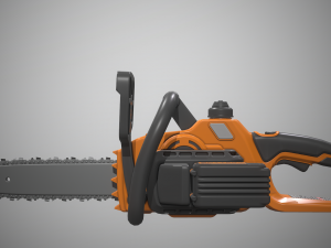 chainsaw Modello 3D