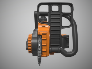 chainsaw Modello 3D