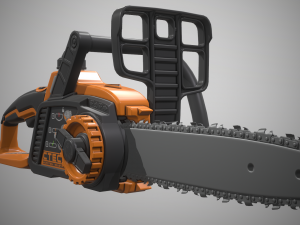chainsaw Modello 3D