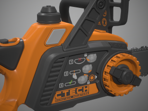 chainsaw Modello 3D