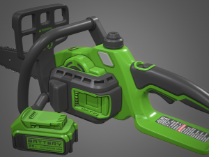 chainsaw Modello 3D