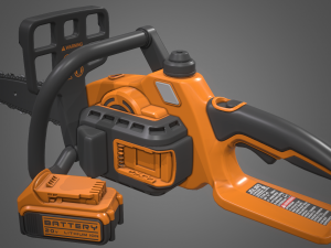 chainsaw Modello 3D