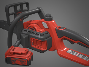 chainsaw Modello 3D
