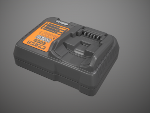 battery charging station 3D-Modell