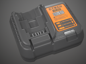 battery charging station 3D-Modell